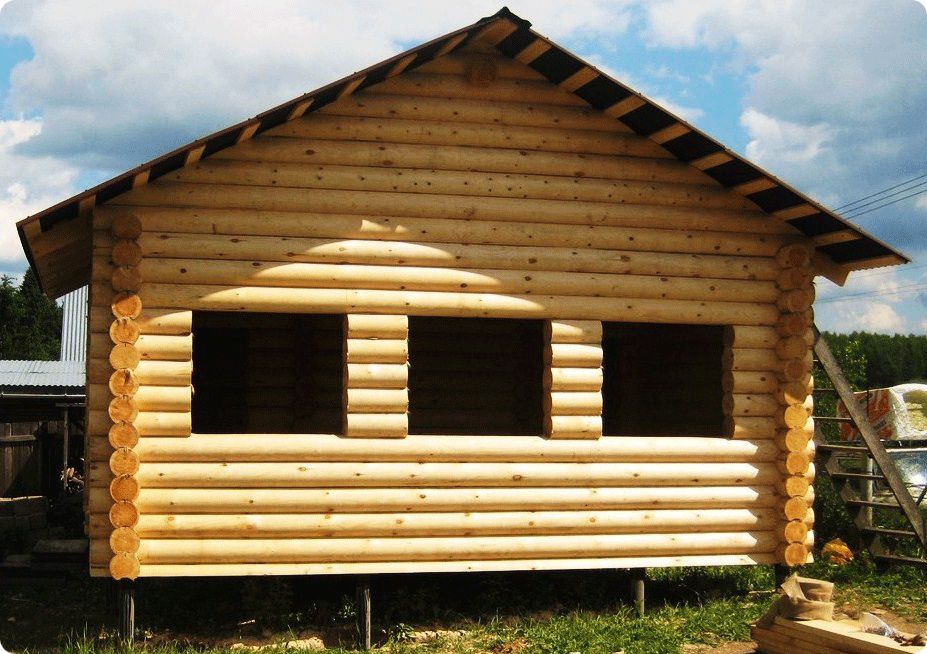 брёвна под сруб фото