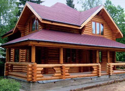 виды срубов фото